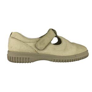 Ecco Womens Beige Leather Round Toe‎ Casual Mary Jane Shoes Size EUR 36 US 5.5
